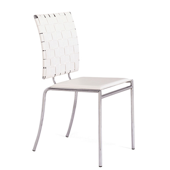 Criss Cross Chair - White
